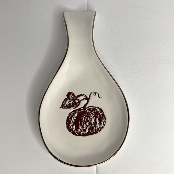 Threshold Stoneware Pumpkin Spoon Rest - Picture 2 of 5